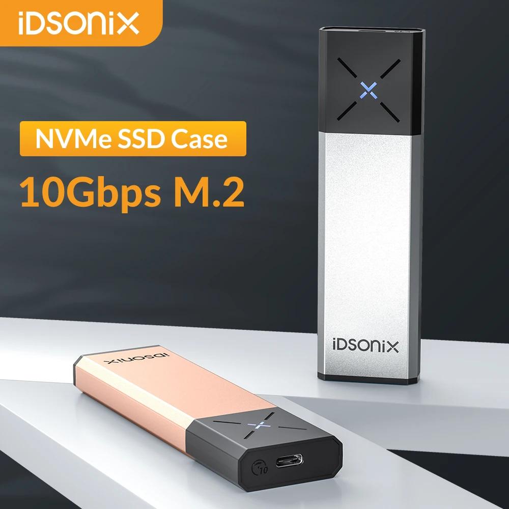 IDsonix ƮϿ  SSD Ŀ, M.2 NVMe SATA SSD Ŭ,   ϵ ̺ ̽, USB3.2, 10Gbps  CŸ